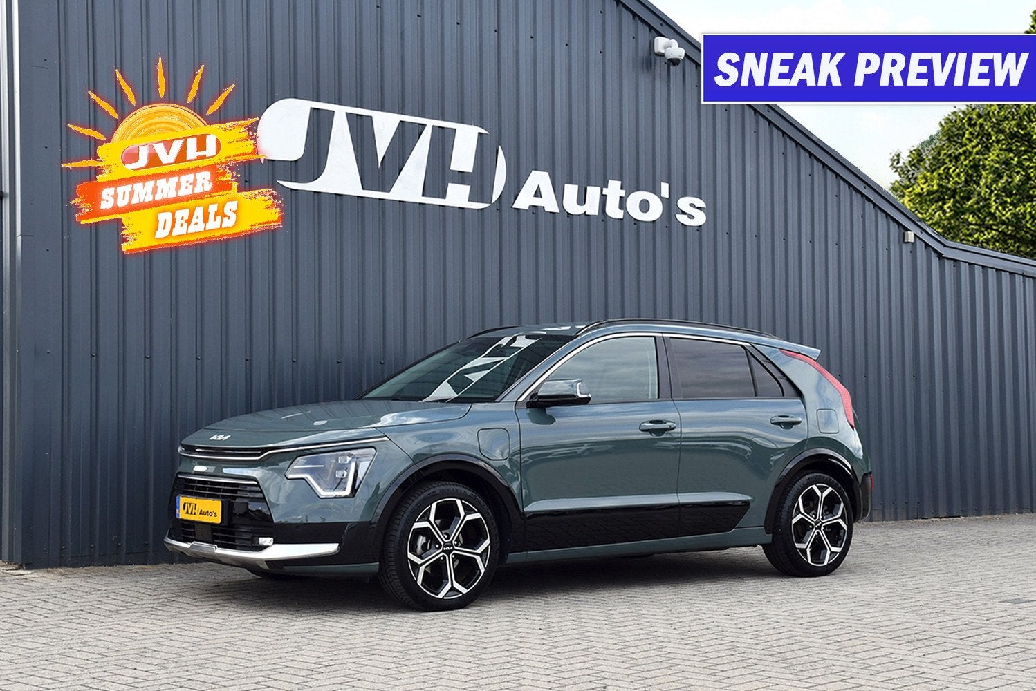 Kia Niro 1.6 GDi 182pk PHEV Plug-In Hybrid Sport 06-2023 | 1, Auto's, Kia, Stof, Gebruikt, Huisgarantie, Met garantie (alle)