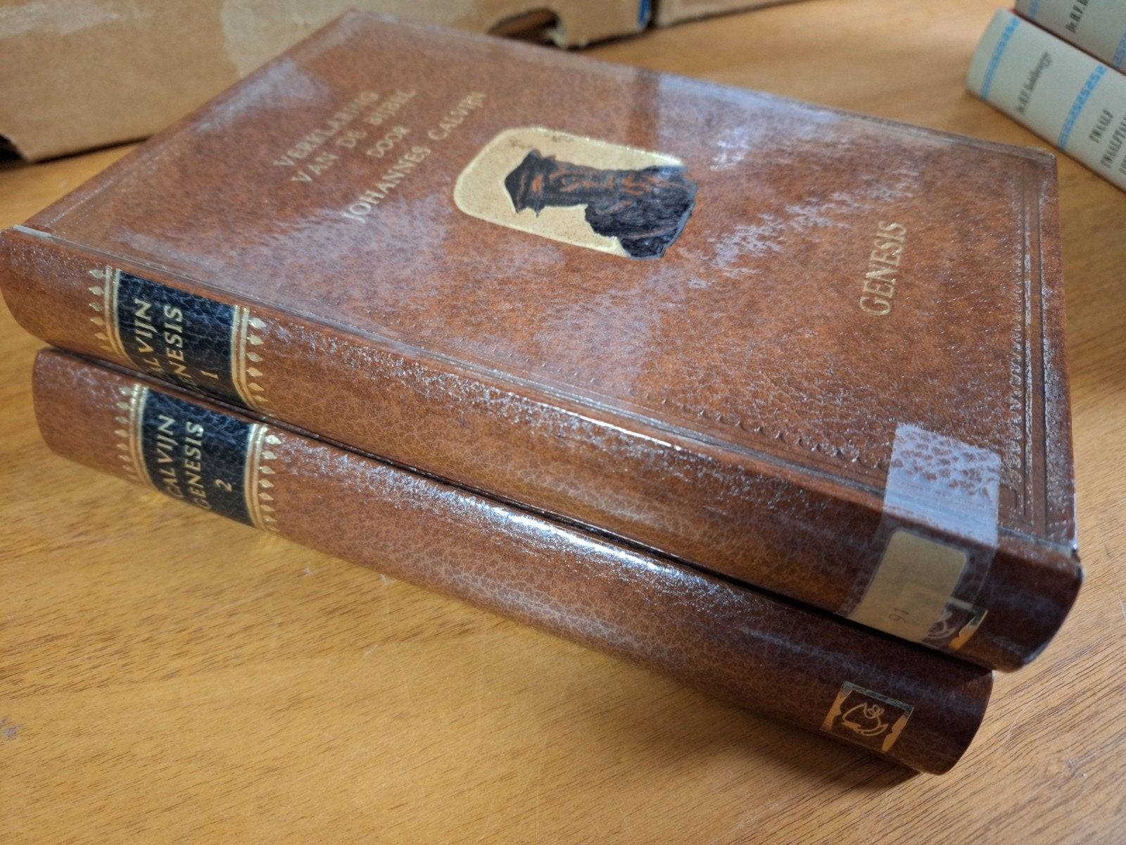 Calvijn verklaring Genesis 1 en 2, en evg Johannes.WD014/09, Boeken, Godsdienst en Theologie, Ophalen of Verzenden, Gelezen