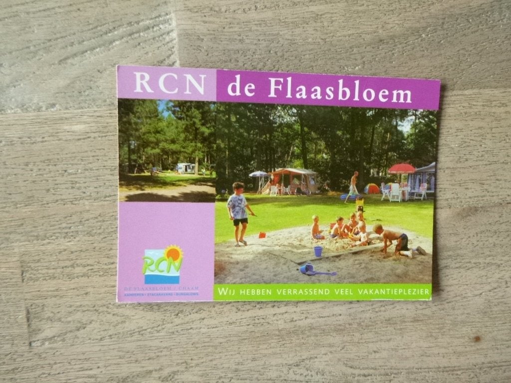 Chaam, RCN de Flaasbloem, Verzenden, 1980 tot heden, Gelopen, Noord-Brabant