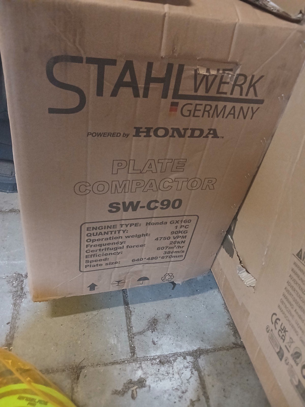trilplaat stahlwerk honda, Ophalen