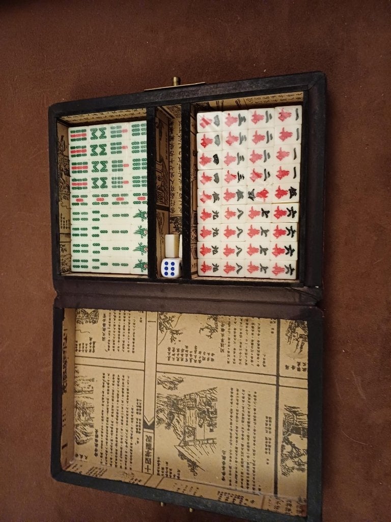 Reismahjong, Ophalen of Verzenden, Zo goed als nieuw