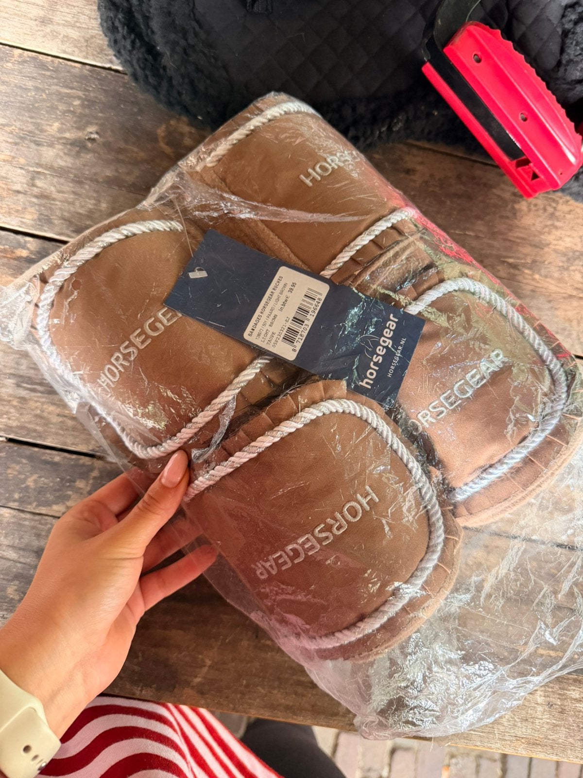 Te koop: Horsegear bandages met pads – Nieuw, Ophalen, Zo goed als nieuw, Transport