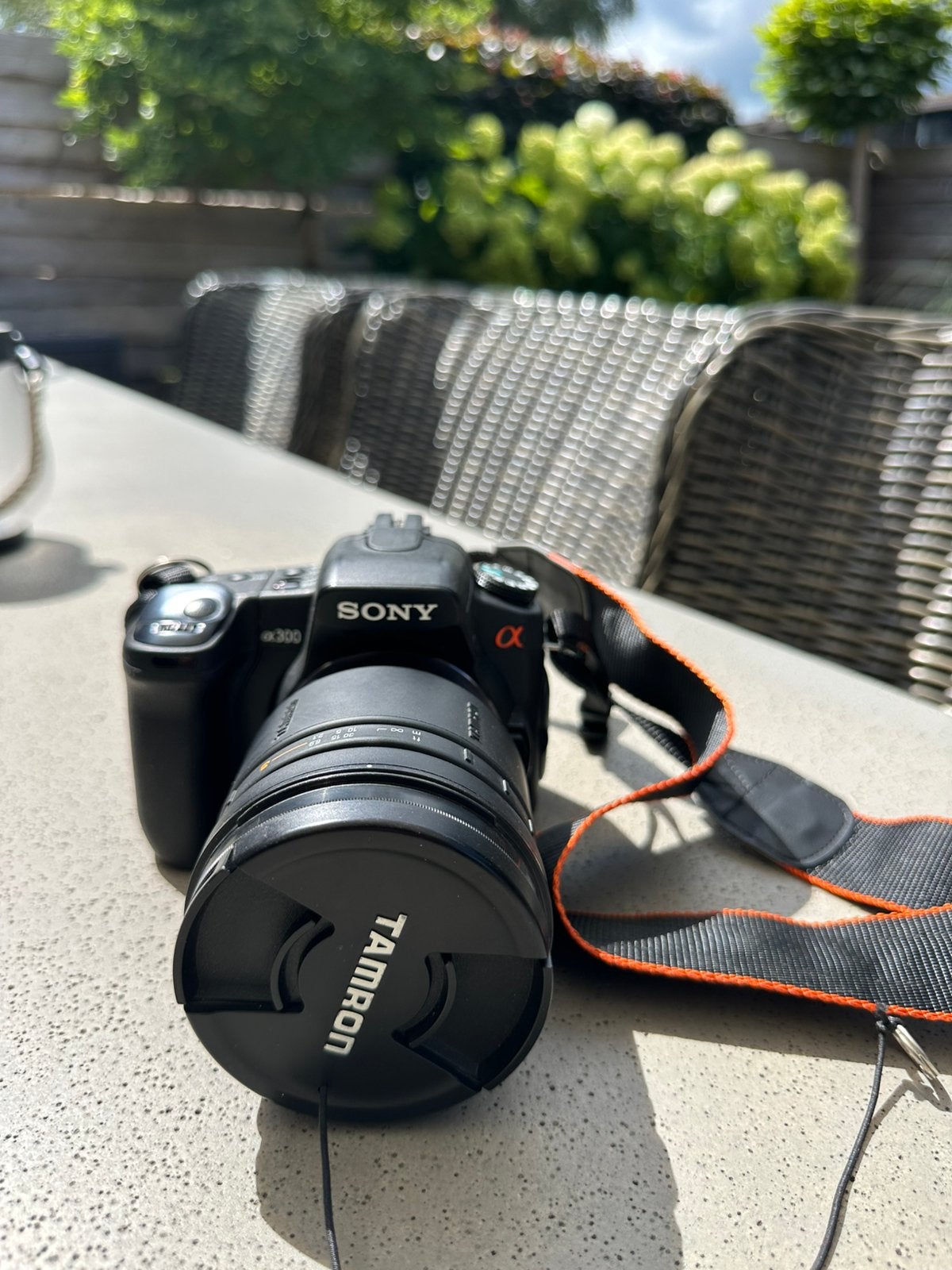 Sony DSLR-A300 + Tamron lens AF 28-200mm, Audio, Tv en Foto, Fotocamera's Digitaal, Gebruikt, Spiegelreflex, 10 megapixels, Ophalen of Verzenden