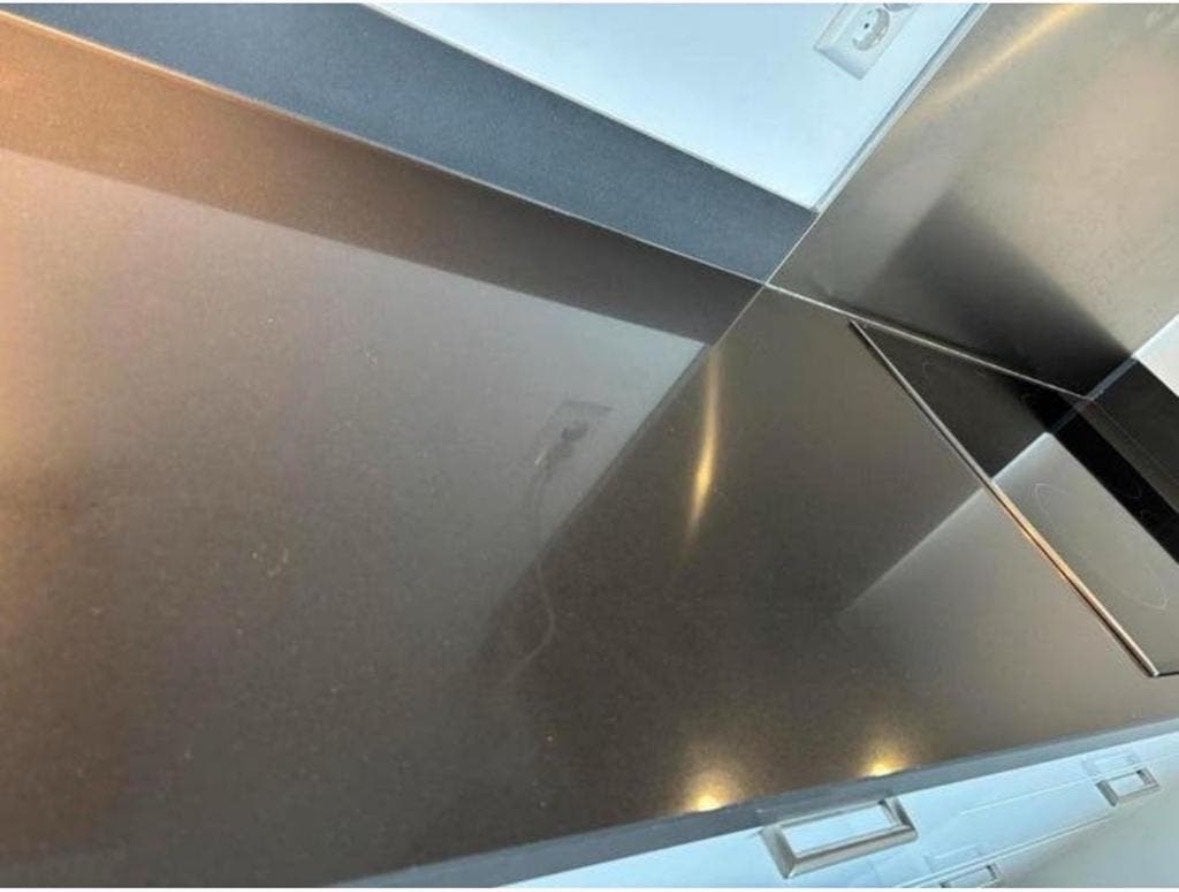 composiet countertop, Ophalen, Gebruikt, Enkelwandige keuken, Hoogglans of Gelakt