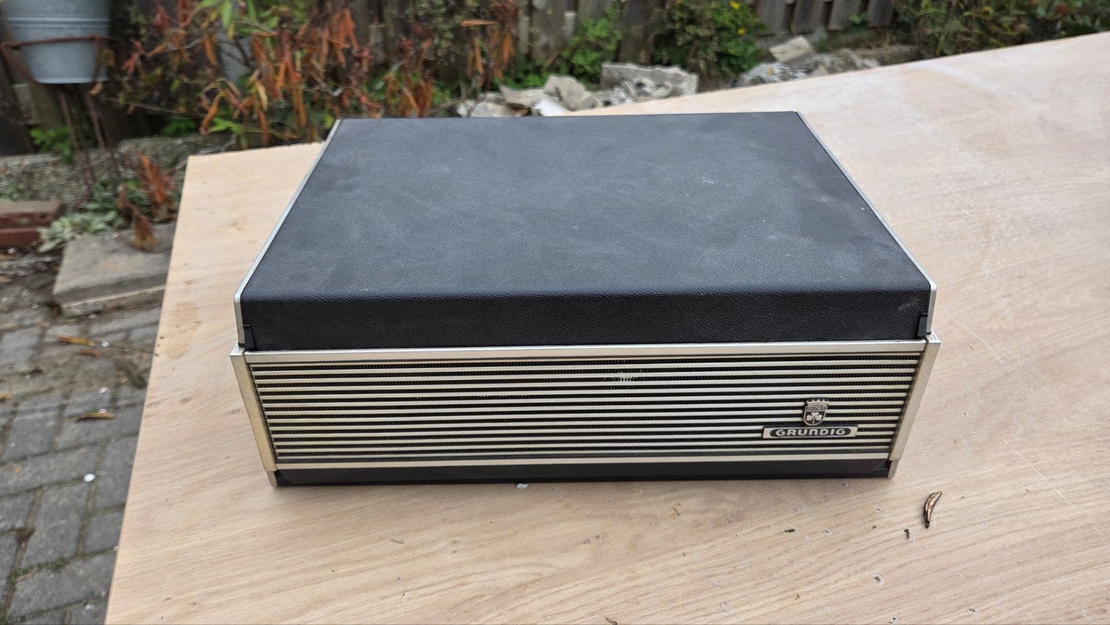 Grundig TK 141 Bandrecorder, Ophalen of Verzenden, Bandrecorder, Met stofkap