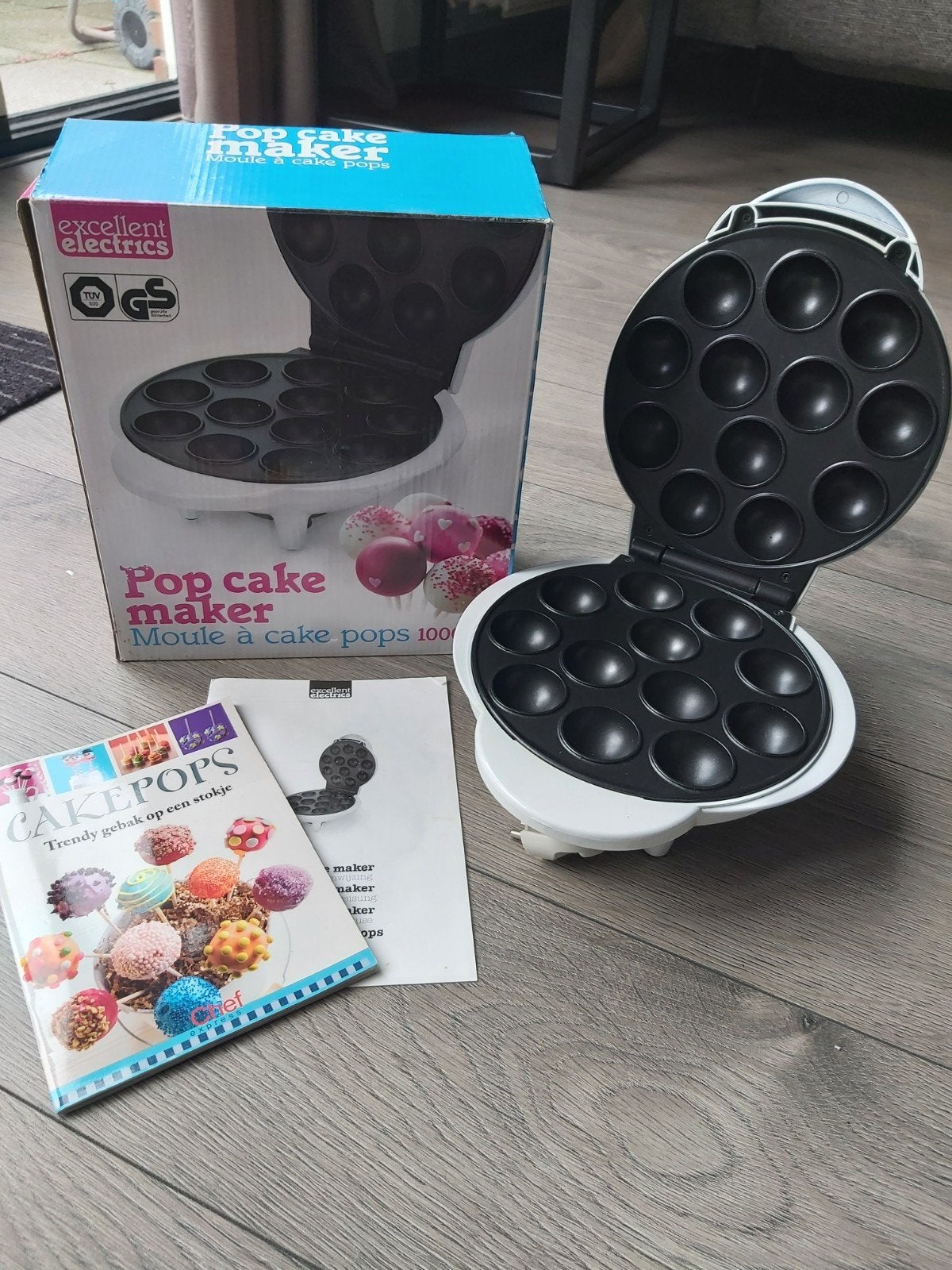 Popcake maker - Excellent Electrics, Ophalen, Zo goed als nieuw