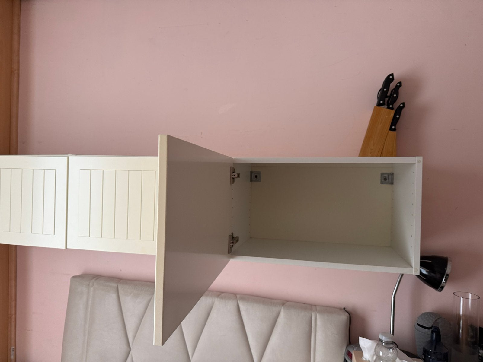IKEA BESTÅ wandkasten met deuren (3 stuks), Ophalen, Gebruikt