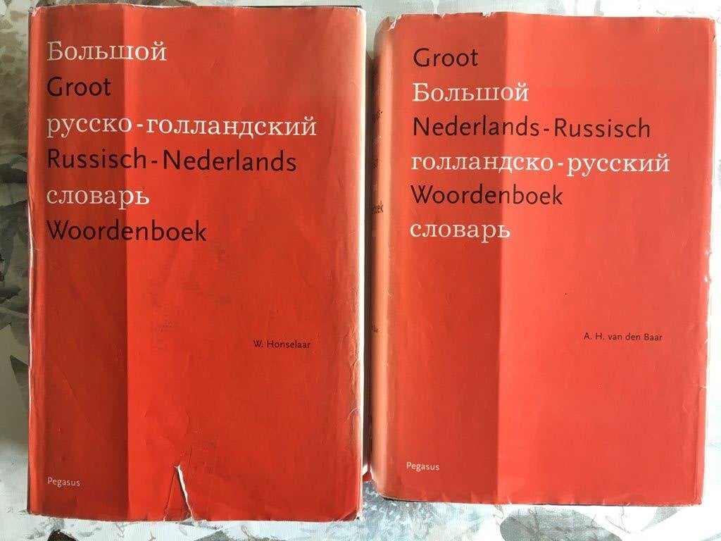Groot Nederlands- Russisch en Groot Russisch -Nederland, Gelezen, Overige uitgevers, Ophalen of Verzenden, Russisch