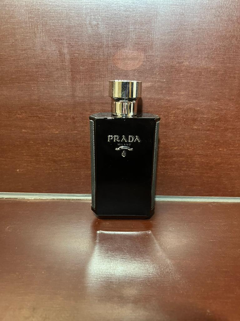 Prada L'Homme Intense Eau de Parfum 100ml, Ophalen of Verzenden, Zo goed als nieuw