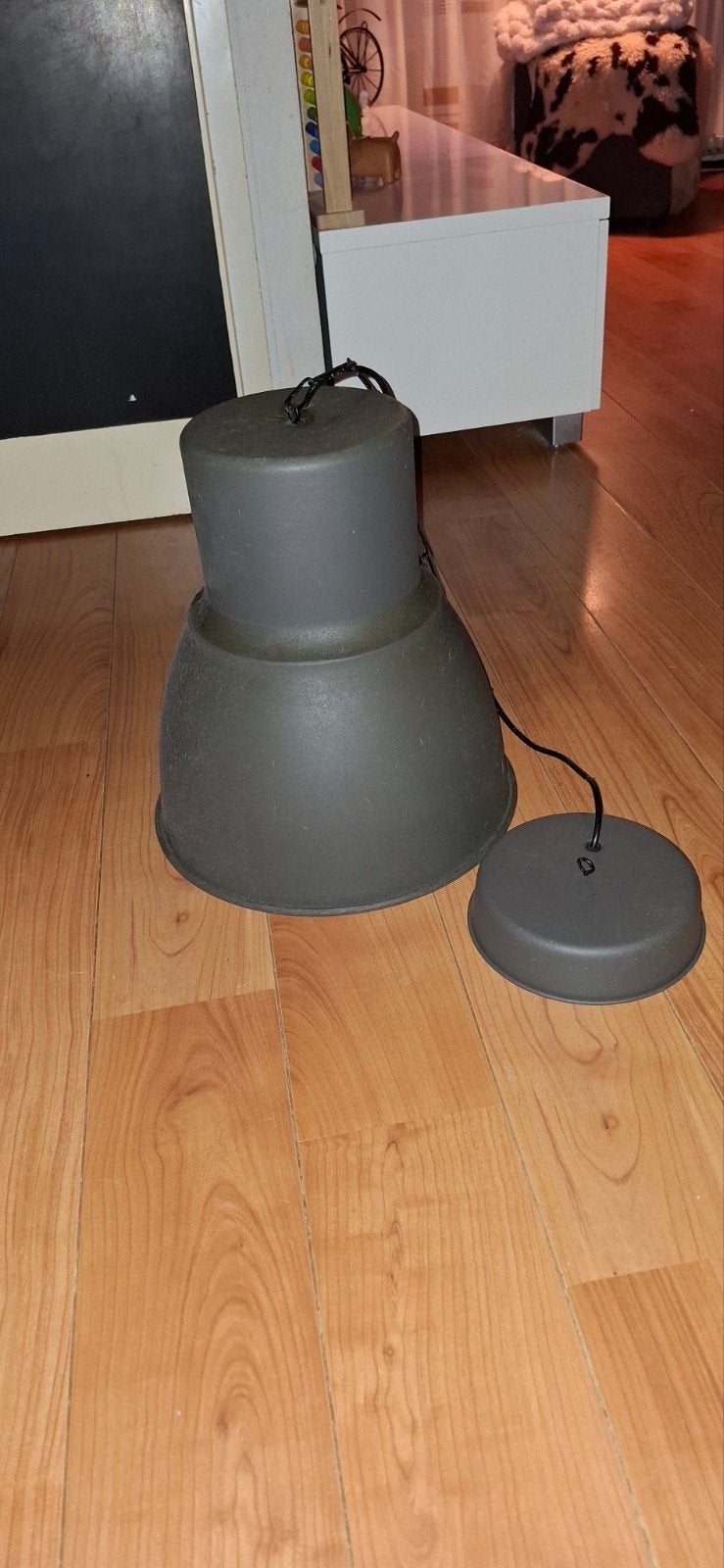2 eetkamer lampen 38 cm doorsnede, Ophalen of Verzenden, Zo goed als nieuw, Minder dan 50 cm