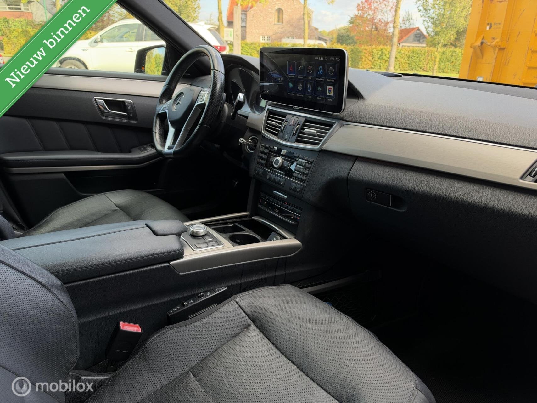 Mercedes E-klasse E350 CDI Avantgarde AMG Line Carplay Xenon, Auto's, Automaat, Euro 5, Gebruikt, Zwart