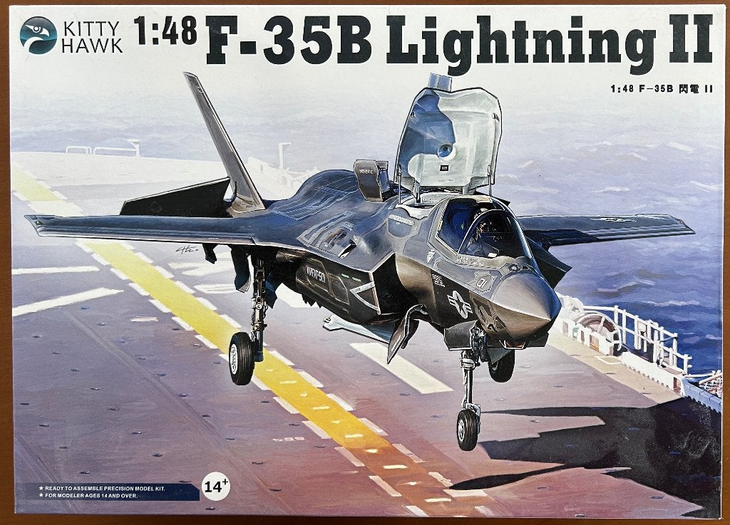 F-35B Lightning II Kitty Hawk KH80102 1:48, Overige merken, Nieuw, Ophalen of Verzenden, Groter dan 1:72