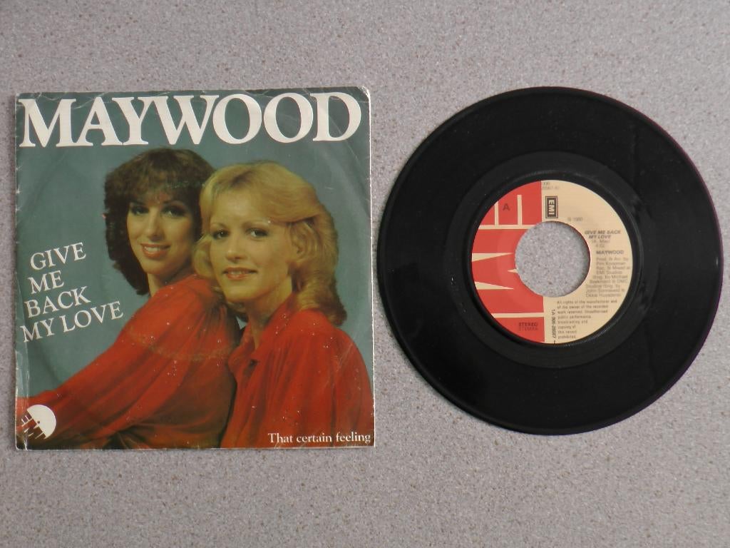 Maywood - Give me back my love VINYL SINGLE, Gebruikt, 7 inch, Single, Ophalen of Verzenden