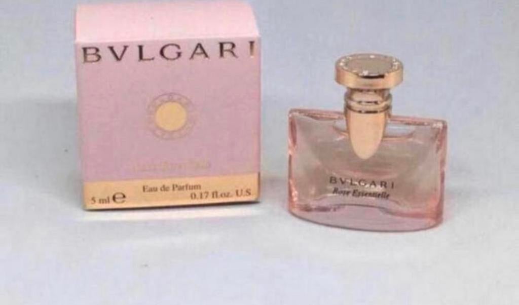 Miniatuur Rose esentielle Bvlgari Femme 5 ml eau de parfum, Ophalen of Verzenden, Nieuw, Miniatuur, Gevuld