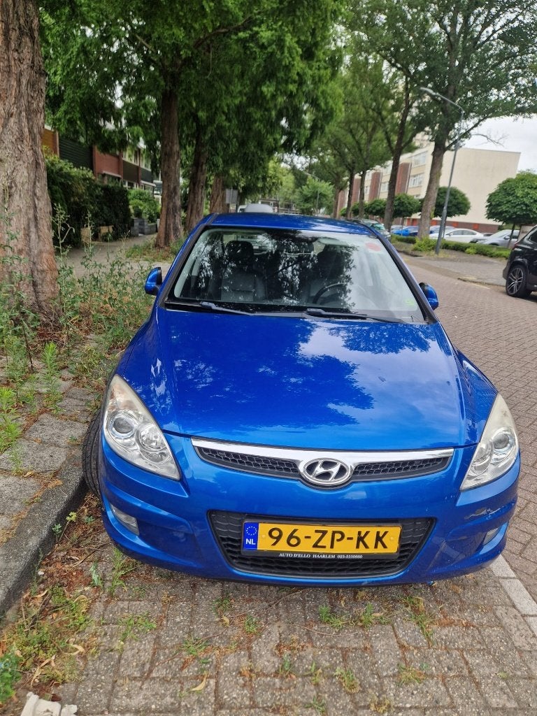 Hyundai i30 2.0 I Cvvt 5DR 2008 Blauw, Auto's, Hyundai, 1227 kg, Zwart, Blauw, Handgeschakeld