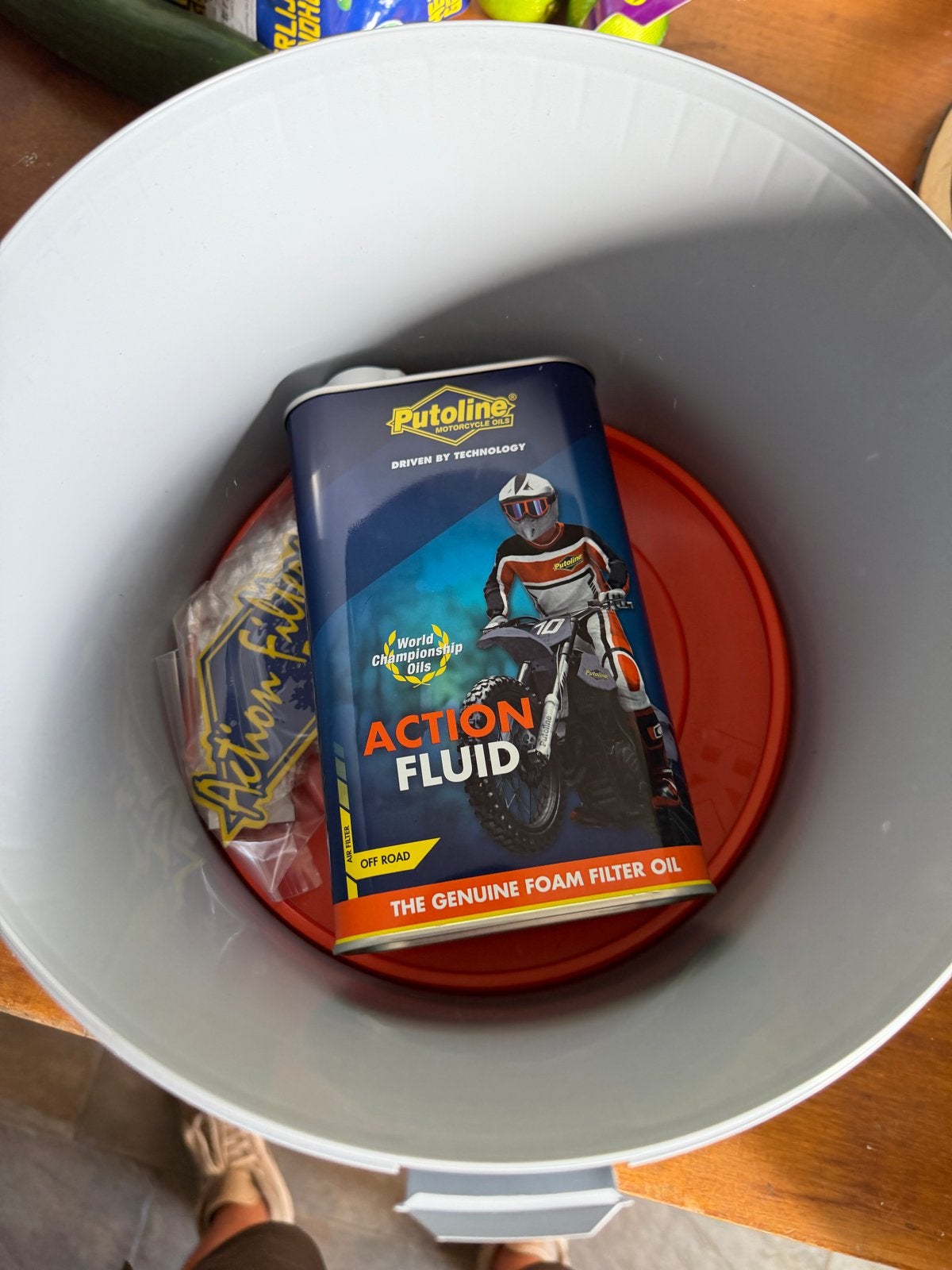 Putoline Action Fluid voor schuimfilterolie, Motoren, Ophalen, Nieuw