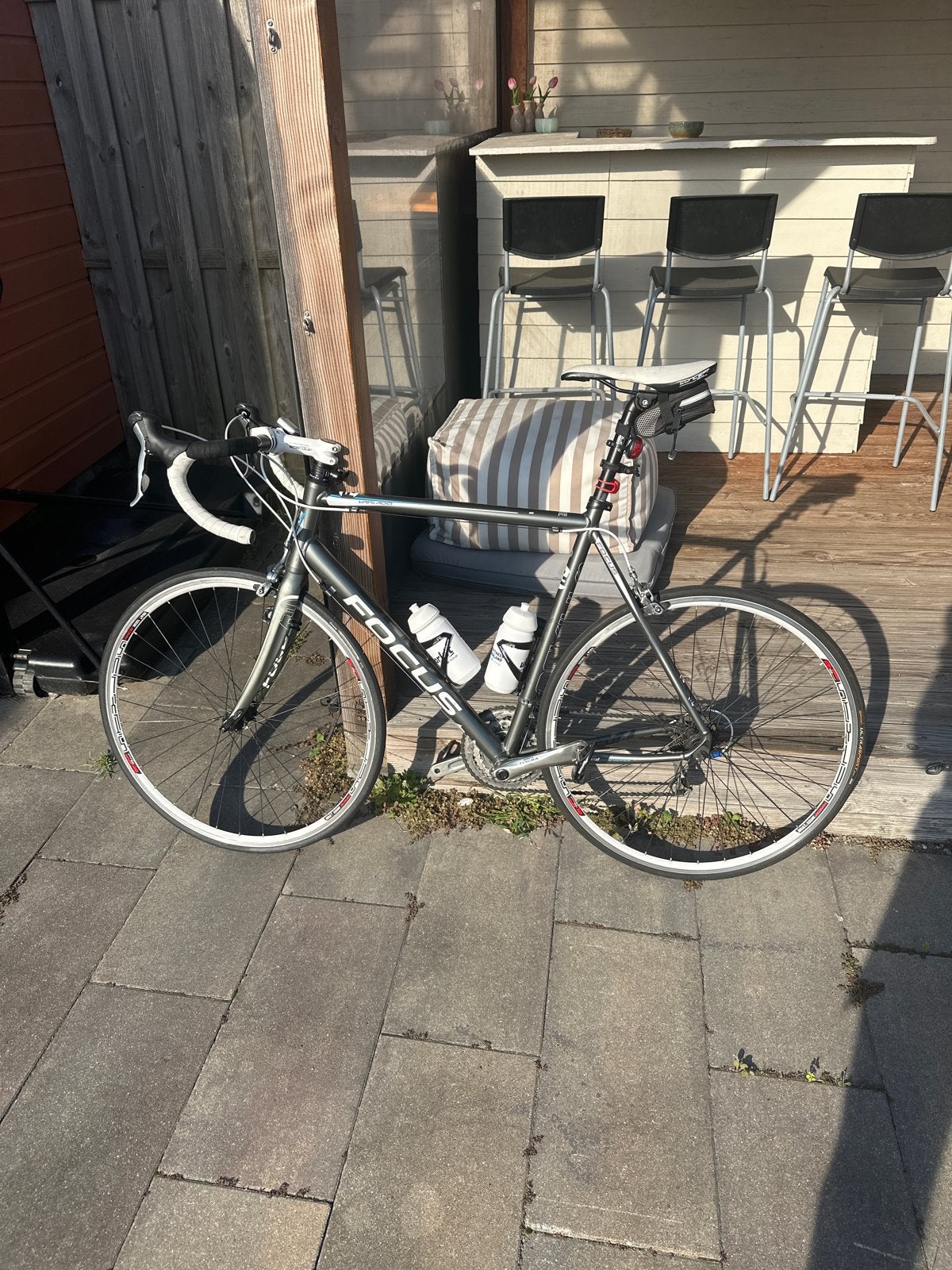 Focus Variado Racefiets XXL Shimano Tiagra + schoenen, 28 inch, Gebruikt, Aluminium, 15 tot 20 versnellingen