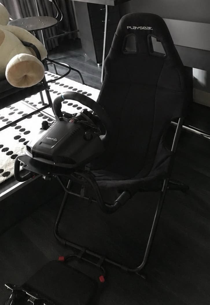 Logitech G29 racestuur met Playseat stoel, Ophalen, Gebruikt, 1 speler, Racen en Vliegen