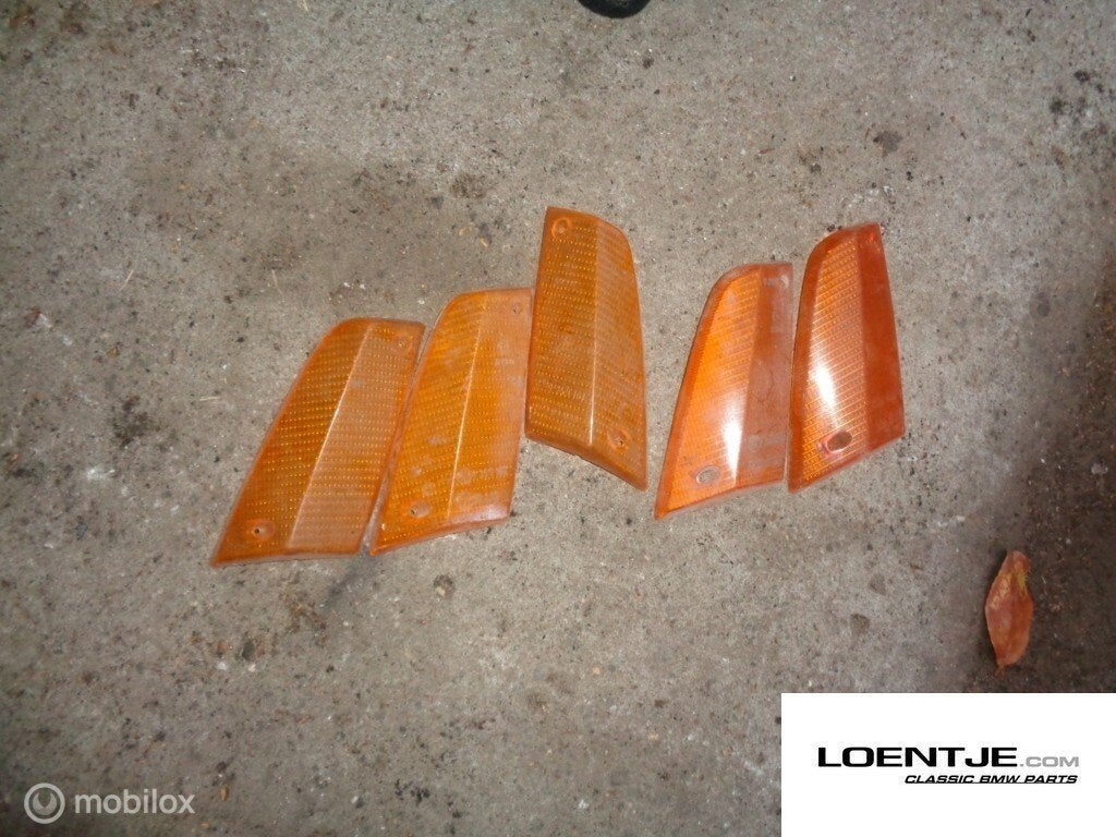 Knipperlichtglas linksvoor rechtsvoor BMW 3-serie E21, Auto-onderdelen, Gebruikt, Ophalen of Verzenden, BMW, BMW
