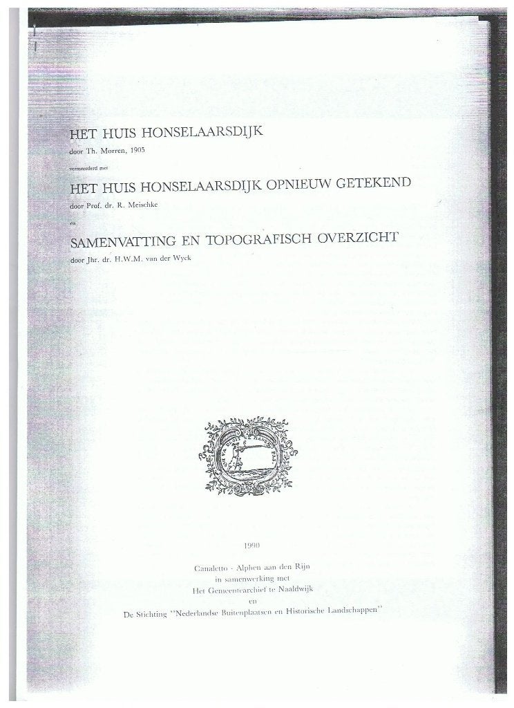 Het huis Honselersdijk  B4, Ophalen of Verzenden, Zo goed als nieuw