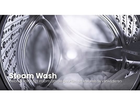 Everglades wasmachine EVWM91412AG - Titanium Grijs, Witgoed en Apparatuur, 1200 tot 1600 toeren, Energieklasse A of zuiniger, 8 tot 10 kg