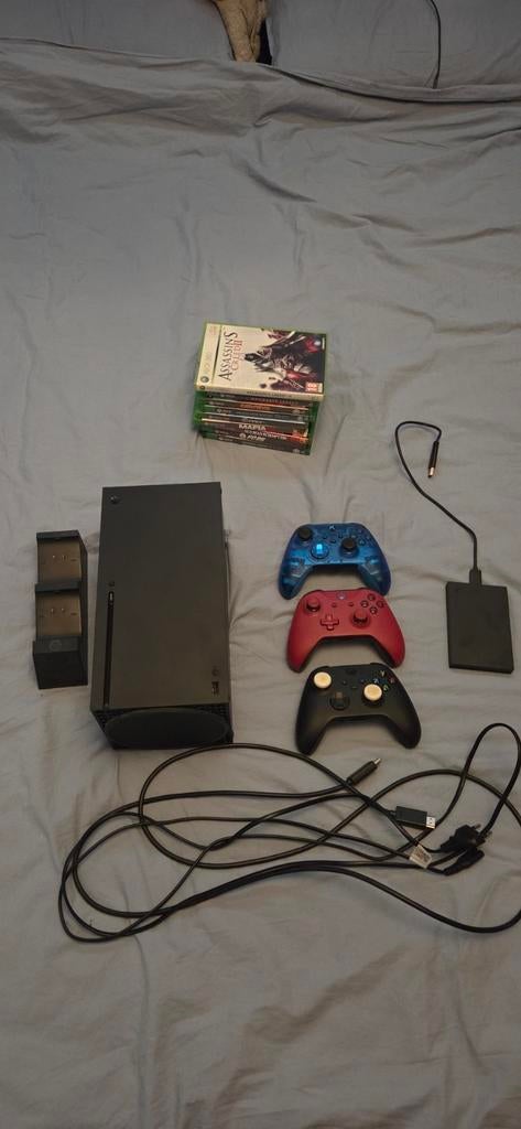 Xbox Serie X, Spelcomputers en Games, Spelcomputers | Sony PlayStation 2, Zo goed als nieuw, Met 1 controller, Ophalen of Verzenden