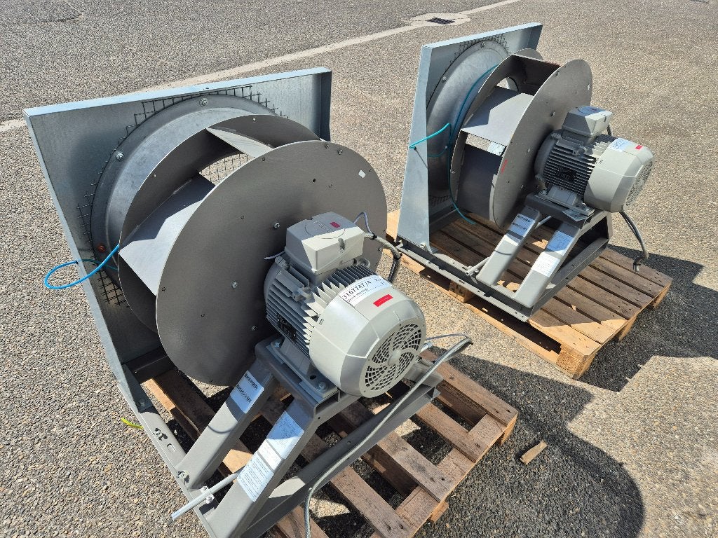 Industriële ventilator afzuiging Siemens / Alko 380v ( 323 ), Doe-het-zelf en Verbouw, Ventilatie en Afzuiging, Ophalen, Ventilator