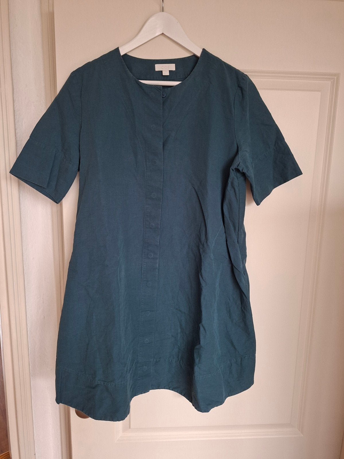 COS Blauwgroene Tuniek / Jurk Maat 40, Ophalen of Verzenden