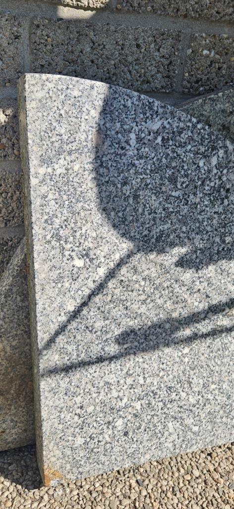 Granieten parasolvoet tegels, Ophalen of Verzenden, Minder dan 1 meter, Parasolvoet
