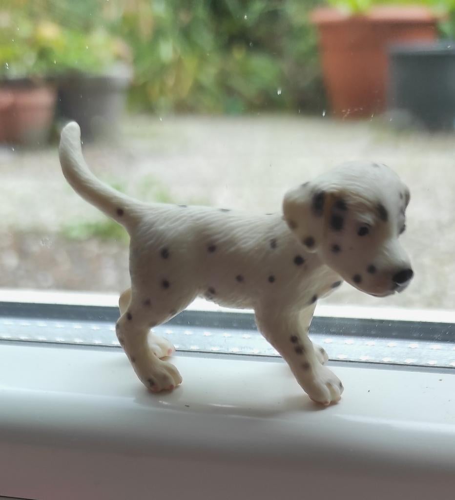 Schleich Dalmatiër Pup Dieren Figuur - Hondje Speelgoed, Ophalen of Verzenden, Zo goed als nieuw