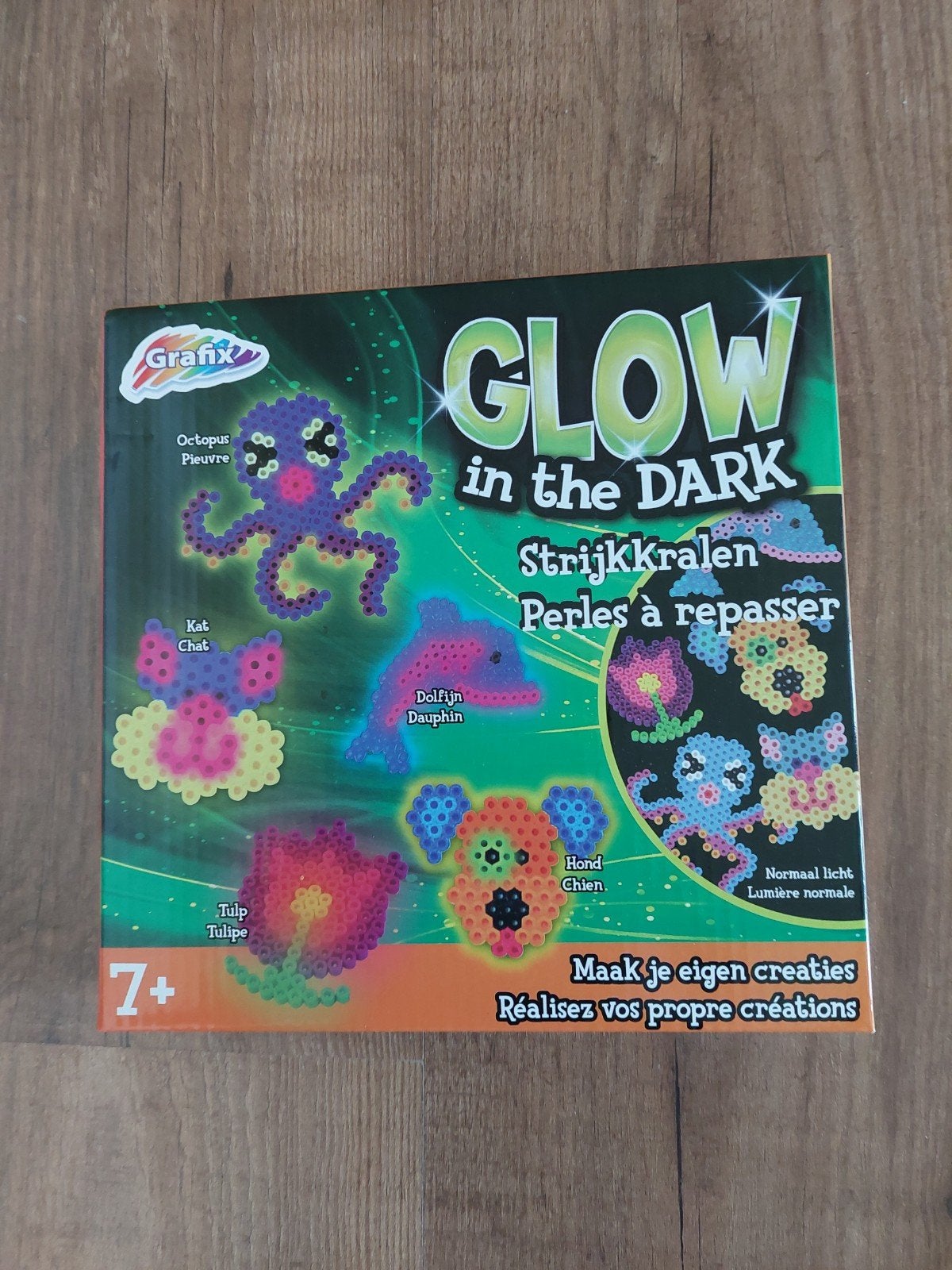 glow in the dark strijkkralen, Ophalen of Verzenden, Nieuw, Knutselwerk