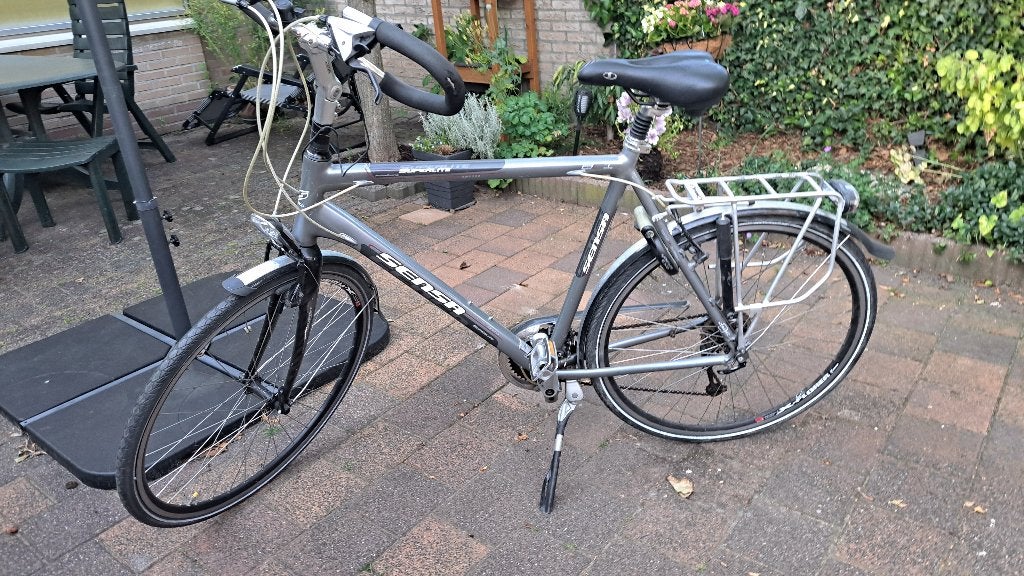 Lichte Sensa Superlite Hybride Herenfiets (Maat 60/61) DEORE, Fietsen en Brommers, Gebruikt, Versnellingen, 57 tot 61 cm, Ophalen