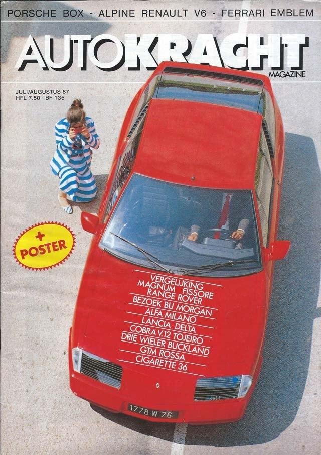 Autokracht 4 1987 : Lancia Delta HF 4WD - Renault Alpine, Ophalen of Verzenden, Gelezen, Algemeen