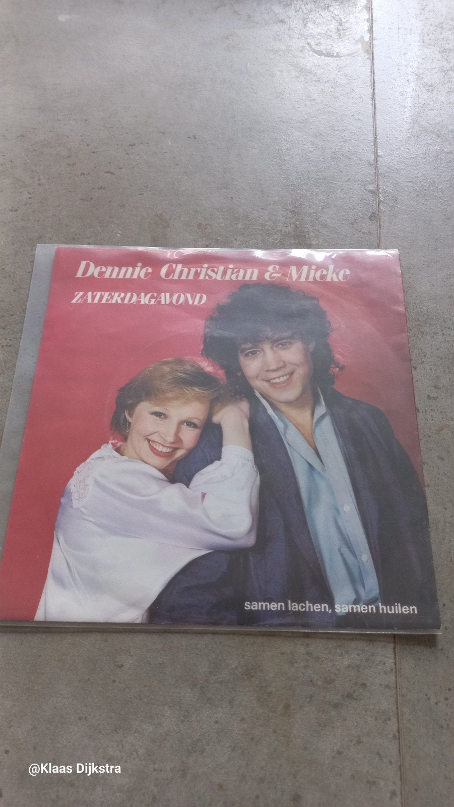 Dennie Christian & Mieke - Zaterdagavond, Ophalen of Verzenden, Gebruikt, 7 inch, Schlager