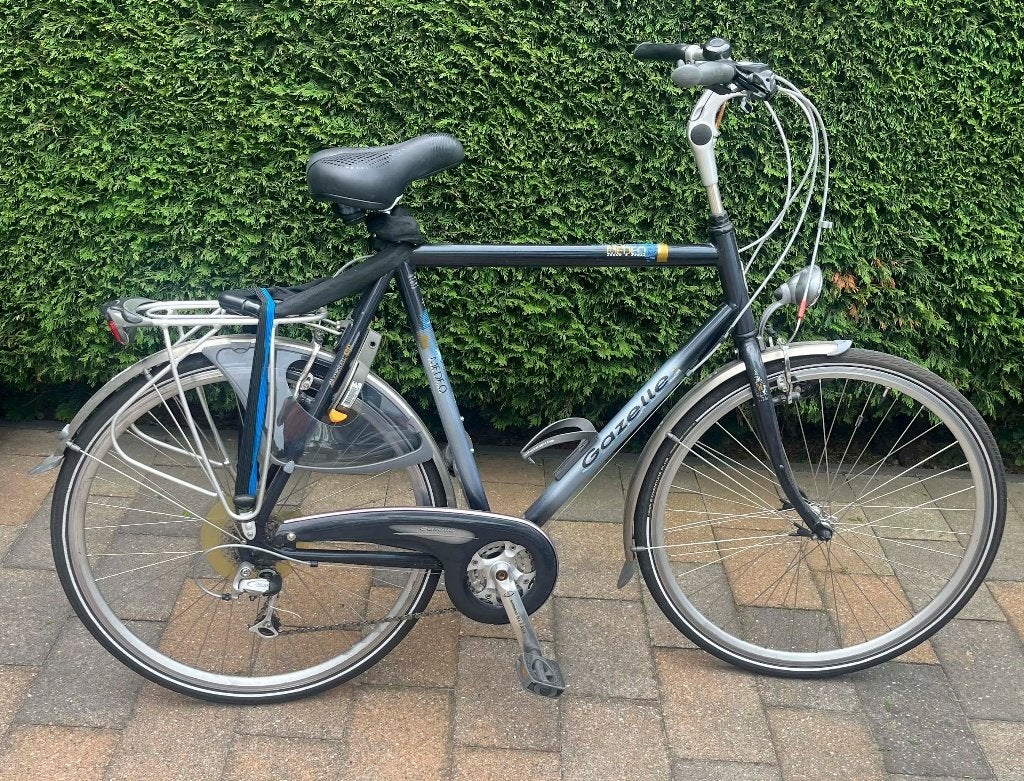 Gazelle Medeo Lite Herenfiets framemaat 65 cm, Ophalen, Gebruikt, Velgrem, Versnellingen