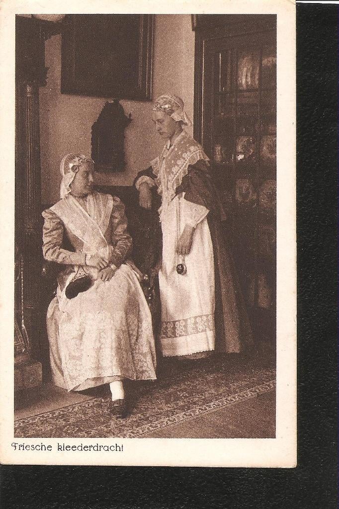 Friesland, Klederdracht, Ophalen of Verzenden, 1920 tot 1940, Ongelopen, Friesland