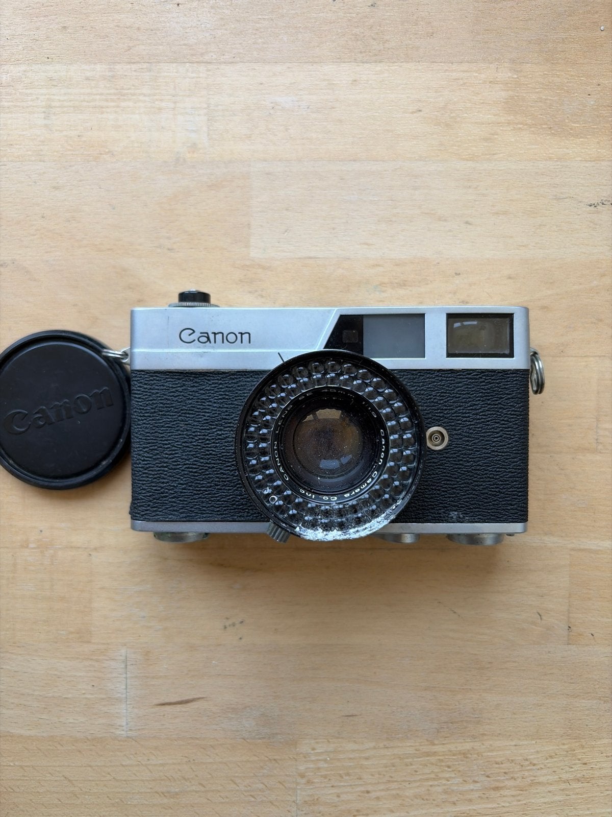 Canon Canonet voor onderdelen, Ophalen of Verzenden, Gebruikt, Compact, Canon