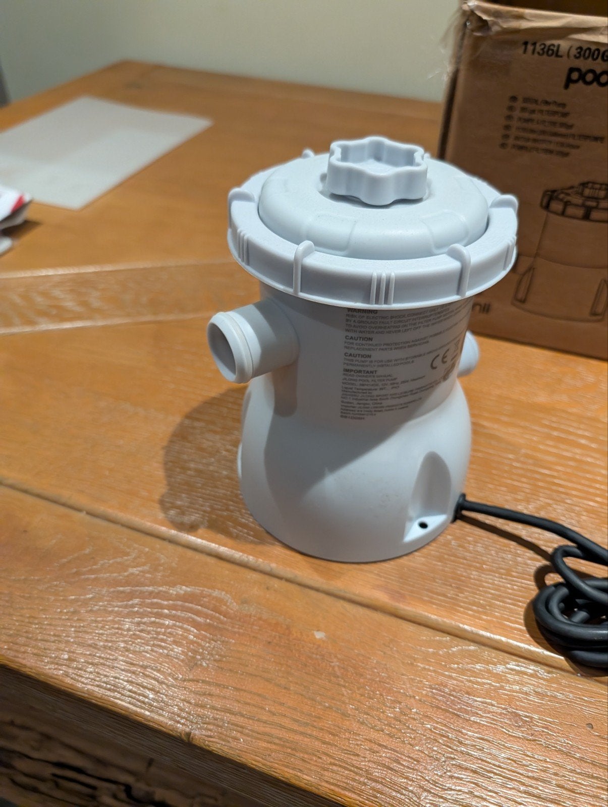 Nieuwe Avenli Zwembad Filterpomp 1136L (300 Gal), Tuin en Terras, Zwembad-toebehoren, Ophalen of Verzenden, Nieuw, Zwembadpomp