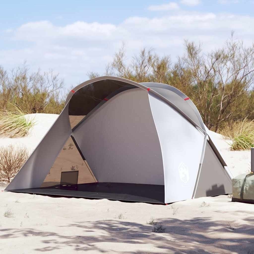 NIEUW | Strandtent 2 persoons pop-up waterdicht grijs! GRTS, Verzenden, Nieuw