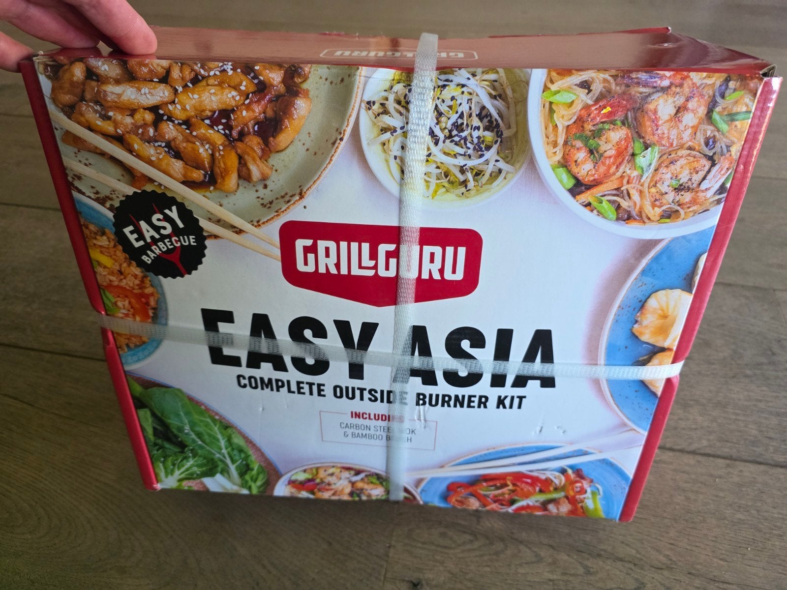Grill Guru Easy Asia Wokbrander Kit - Complete Set, Tuin en Terras, Ophalen of Verzenden, Nieuw, Grill Guru