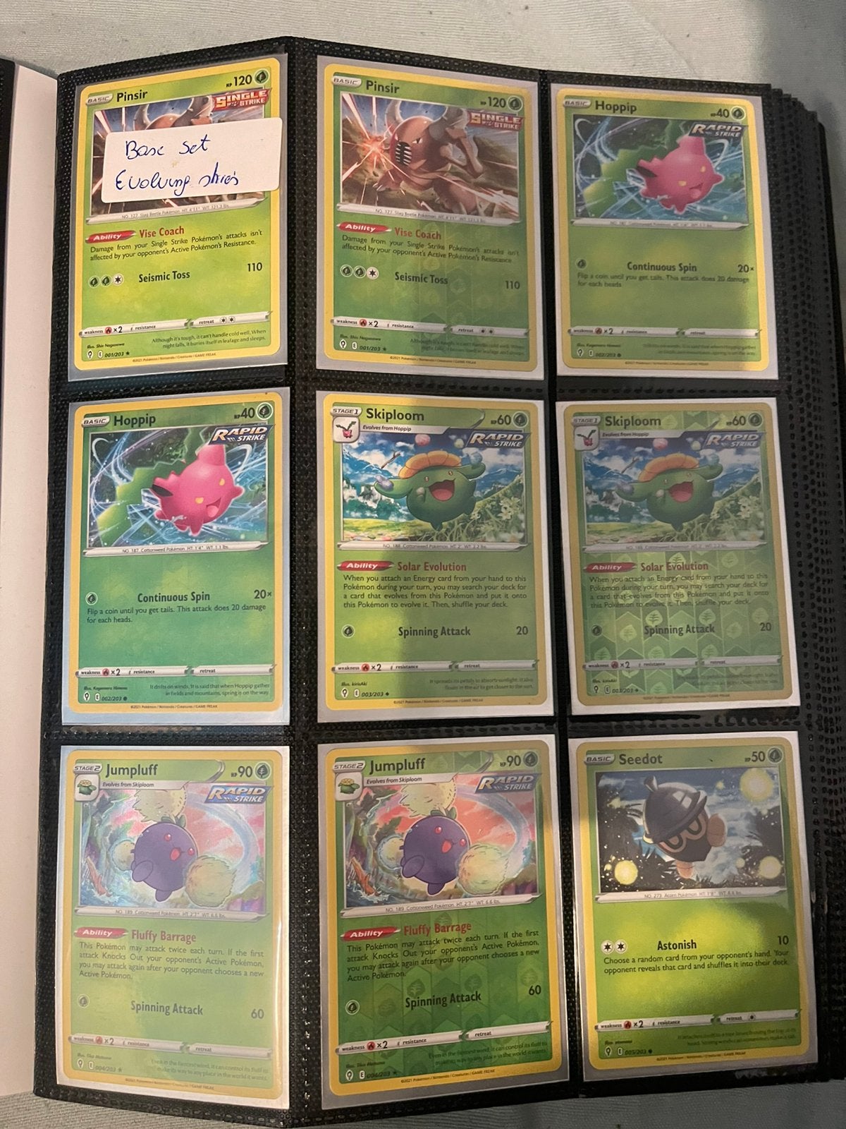 Base set evolving skies, Ophalen of Verzenden, Zo goed als nieuw