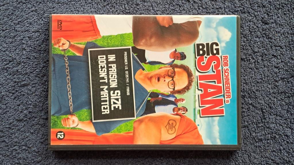 Big Stan "Rob Schneider", Cd's en Dvd's, Dvd's | Komedie, Alle leeftijden, Ophalen of Verzenden, Zo goed als nieuw, Actiekomedie