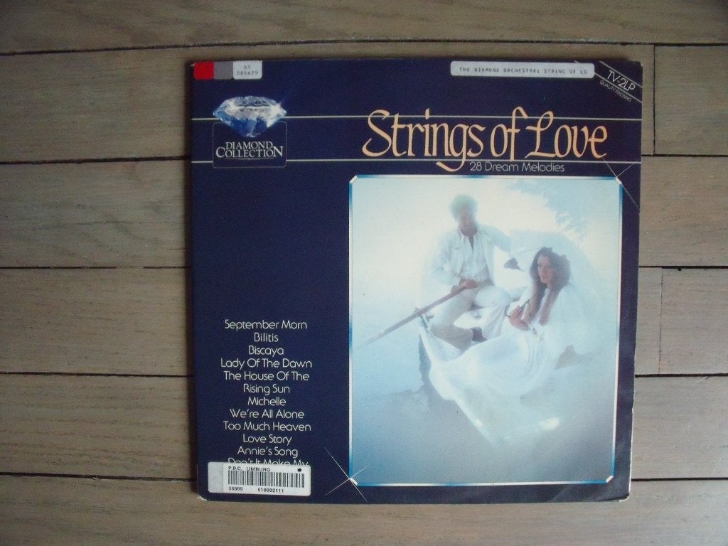 Strings of Love - 28 dream melodies, Gatefold hoes, Ophalen of Verzenden, Gebruikt, 12 inch