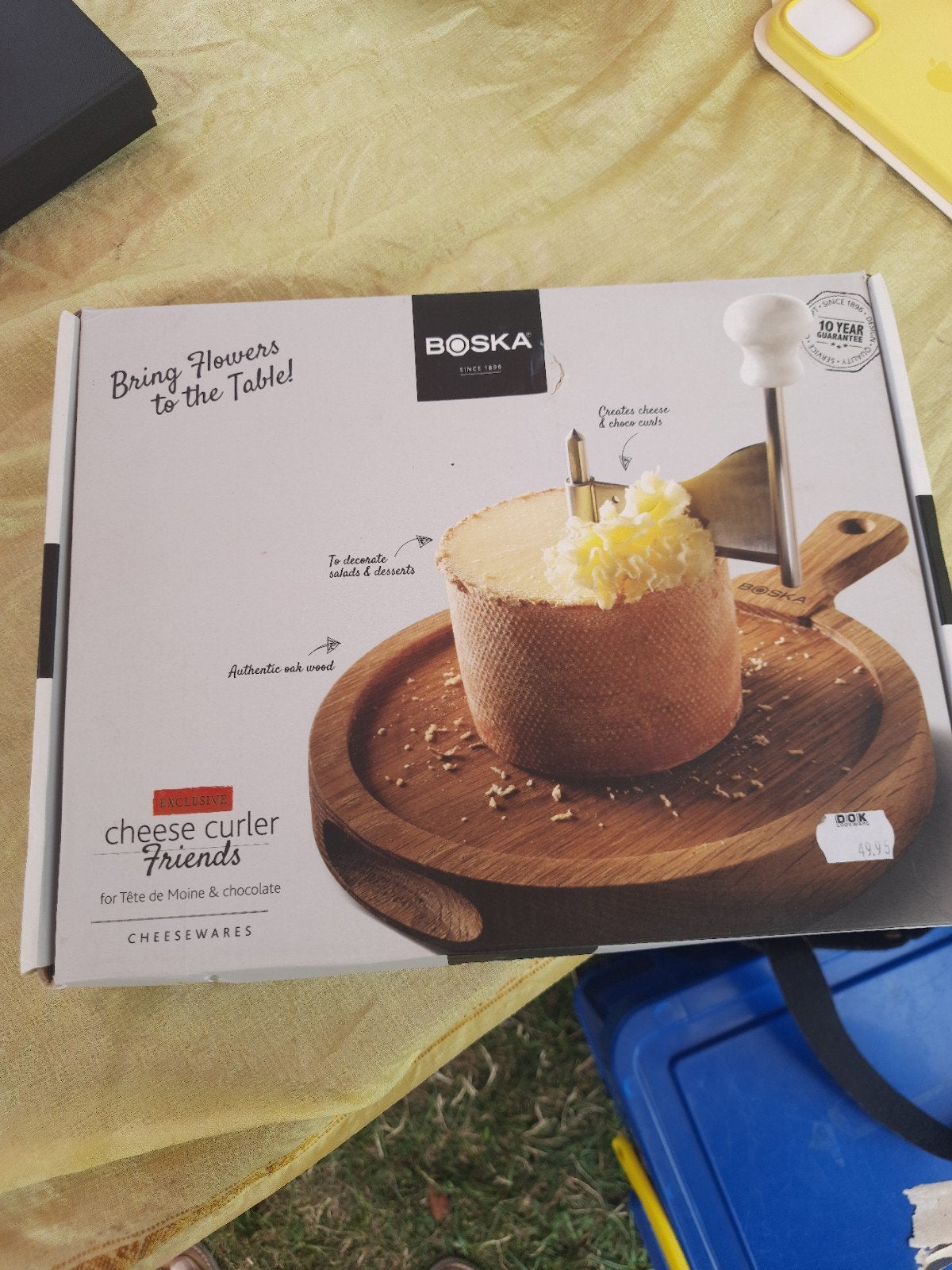 Boska Kaaskruller Friends voor Tête de Moine & chocolade, Overige typen, Hout, Nieuw, Ophalen of Verzenden