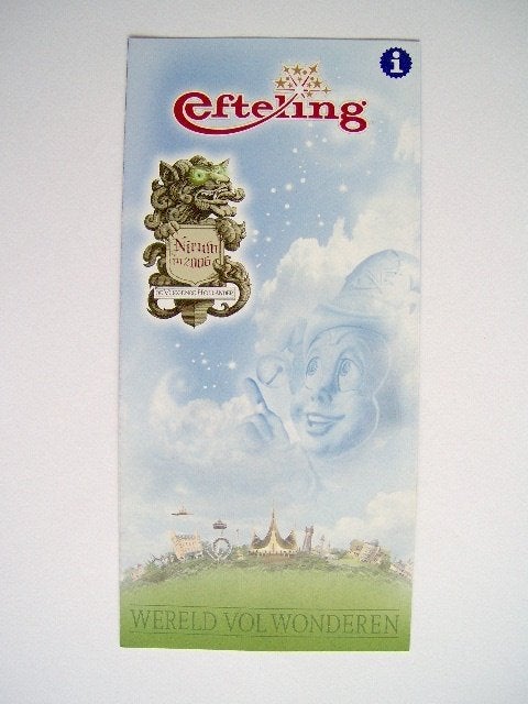 Efteling - Folder -3, Ophalen of Verzenden, Zo goed als nieuw, Overige typen