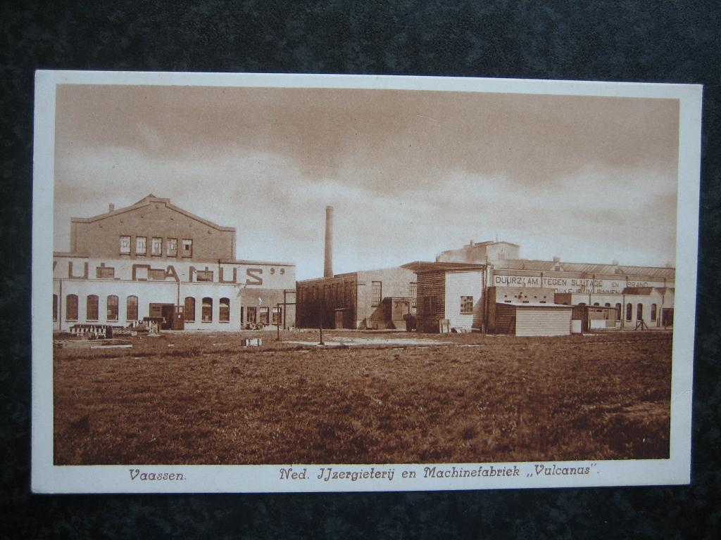 VAASSEN IJzergieterij en machinefabriek Vulcanus, Ophalen of Verzenden, 1940 tot 1960, Gelderland