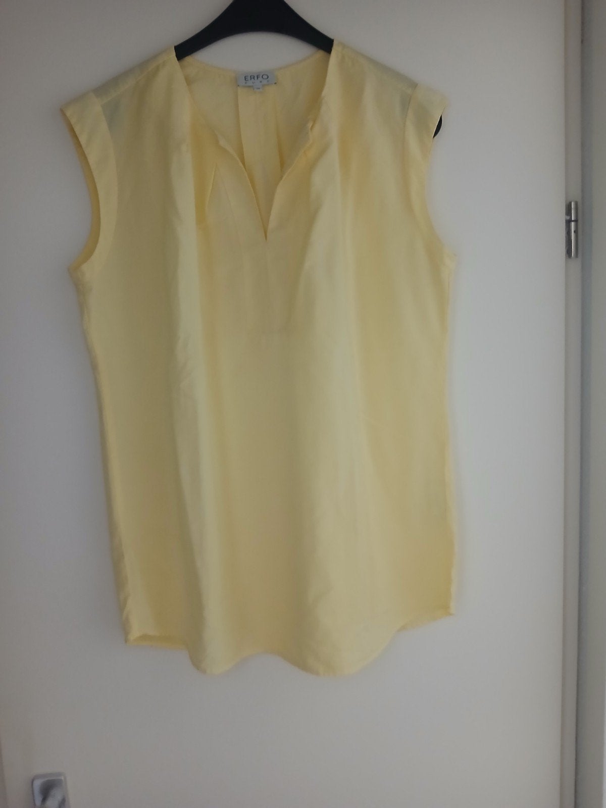 Erfo Pure Sportieve Dames Blouse - Geel - Maat 38, Ophalen of Verzenden