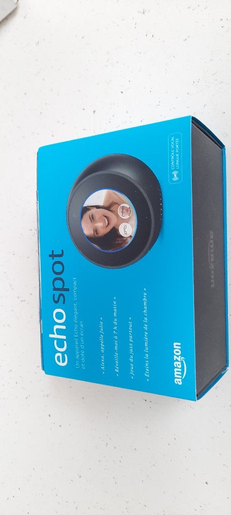 Amazon Echo Spot - Alexa, Overige merken, Overige typen, Ophalen of Verzenden, Zo goed als nieuw