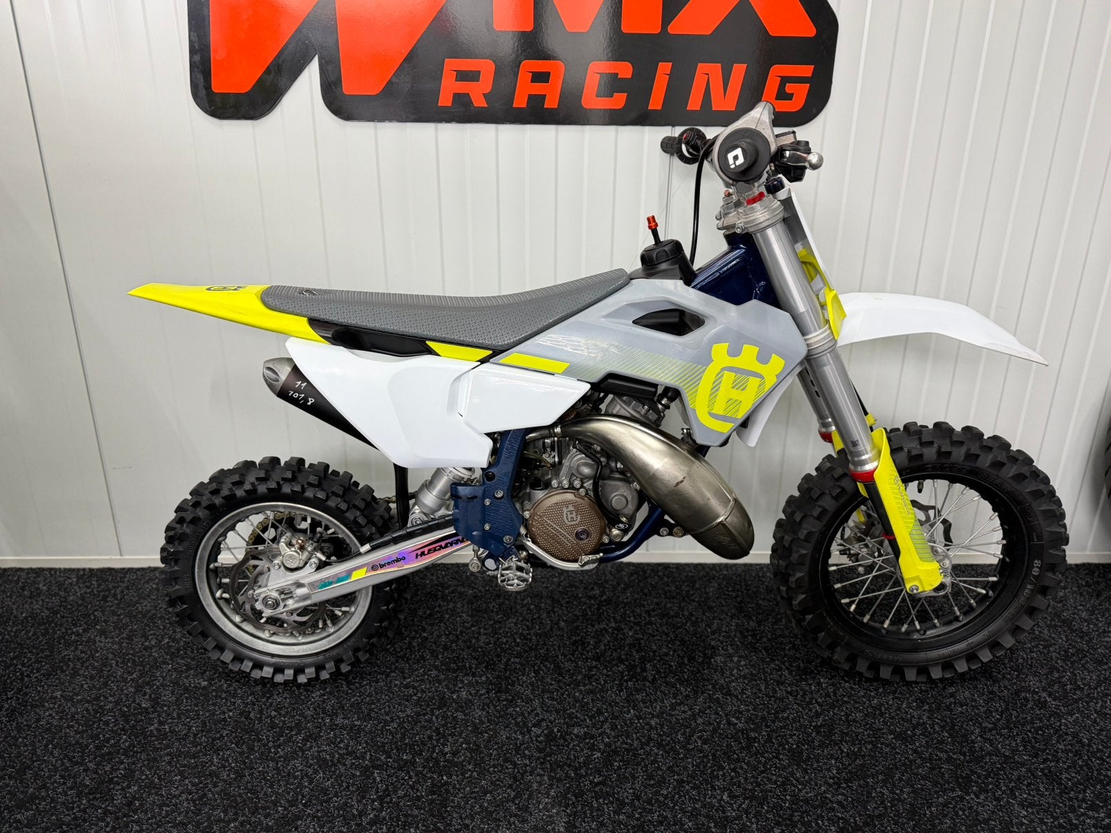 Husqvarna 50cc 2024 automaat kinder motor crossmotor ktm, Ophalen, Overige typen, Zo goed als nieuw, 50 cc