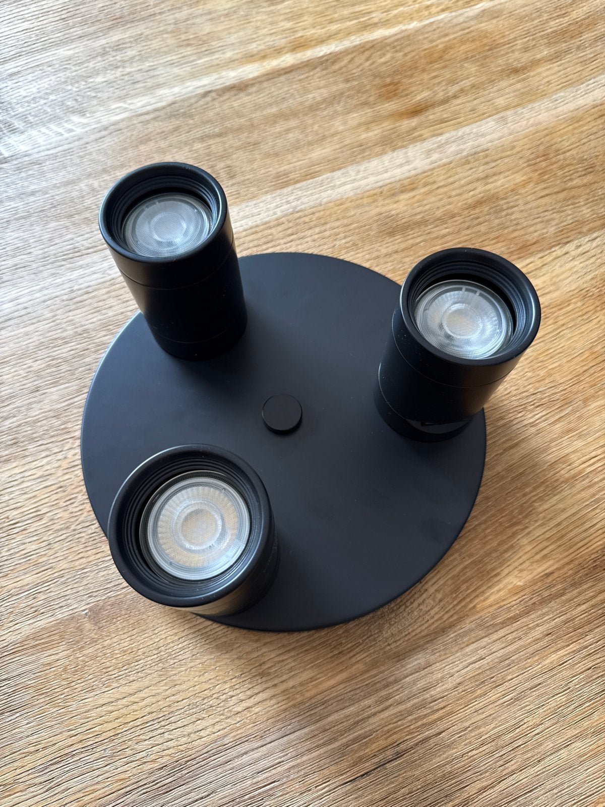 IKEA Plafondspot - Zwart, 3 spots inclusief smart lampen, Modern, LED, Plafondspot, Ophalen of Verzenden